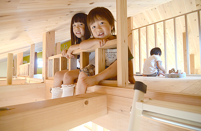 滋賀県草津市の注文木の家住宅事例：薪ストーブ付き山小屋をコンセプトにした注文住宅の木の家［滋賀県］