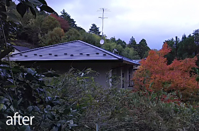 ガルバリウム鋼板横葺き